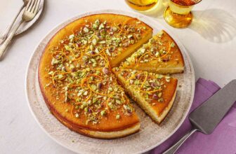 Basbousa Bel Ashta Recipe