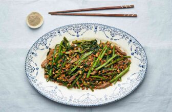 Vietnamese Sautéed Morning Glory With Beef Recipe