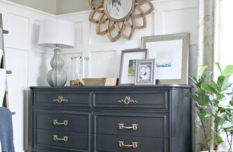 How to Make Furniture Look More Expensive With Black Paint! | Thrifty Decor Chick