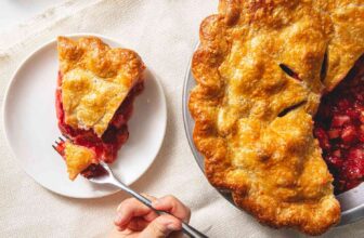 Strawberry Rhubarb Pie Recipe