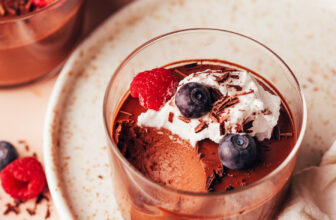 Easy Chocolate Pot de Crème (Vegan)