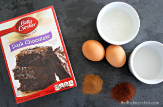 Secret Ingredient for the BEST {Box!} Brownies | Thrifty Decor Chick