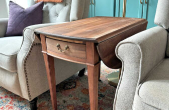 A 30-Minute Side Table Makeover With Danish Oil